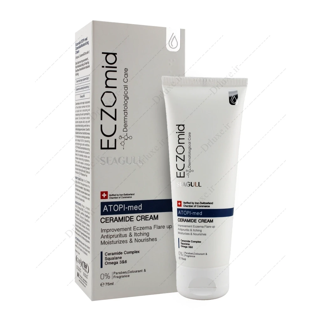 کرم مرطوب کننده سرامید اتوپی مد اگزومید 75 میلی لیتر